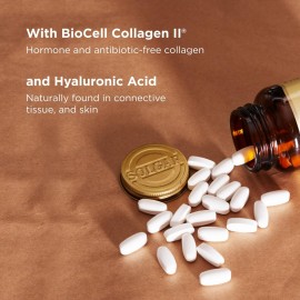 Solgar Glucosamine Hyaluronic Acid Chondroitin MSM, 120 Tablets - Supports Healthy Joints - Supports Range of Motion & Flexibility - Extra Strength, Shellfish Free - Non-GMO, Gluten Free - 40 Servings