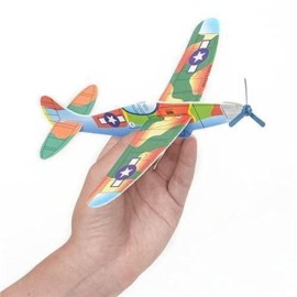 Rhode Island Novelty 8 Inch Flying Glider Plane, Set of 12 Multicolor Rhode Island Novelty 8 Inch Flying Glider Plane, Set of 12 Multicolor