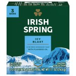 Irish Spring Bath Bar, Icy Blast 3.75 Oz, 3 x 3.75 oz bars