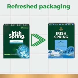 Irish Spring Bath Bar, Icy Blast 3.75 Oz, 3 x 3.75 oz bars Irish Spring Bath Bar, Icy Blast 3.75 Oz, 3 x 3.75 oz bars