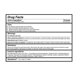 McKesson Antimicrobial Lotion Hand Soap with Aloe, 1 Gallon Refill Bottle [Pack of 1] - Herbal Scent, Keeps Hands Clean and Moisturized, Medical-Grade Soap