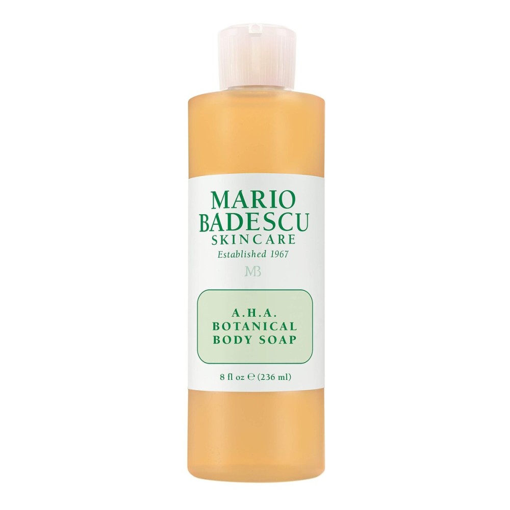 Mario Badescu AHA Botanical Body Wash Moisturizing, Clarifying and Gentle Exfoliating Wash for Brighter, Softer and Smoother Skin, Body Soap Infused with Glycolic Acid & Fruit Enzymes, 8 Fl Oz Mario Badescu AHA Botanical Body Wash Moisturizing, Clarifying and Gentle Exfoliating Wash for Brighter, Softer and Smoother Skin, Body Soap Infused with Glycolic Acid & Fruit Enzymes, 8 Fl Oz