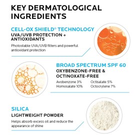 La Roche-Posay Anthelios Light Fluid Facial Sunscreen SPF 60, Lightweight Sunscreen For Face, Fluid Texture, Broad Spectrum SPF + Antioxidants, Oil Free & Oxybenzone Free, Travel Size 1.7 Fl. Oz. La Roche-Posay Anthelios Light Fluid Facial Sunscreen SPF 60, Lightweight Sunscreen For Face, Fluid Texture, Broad Spectrum SPF + Antioxidants, Oil Free & Oxybenzone Free, Travel Size 1.7 Fl. Oz.