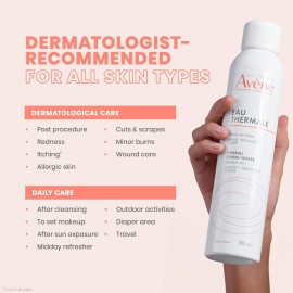 Avne Thermal Spring Water, Soothing Calming Facial Mist Spray for Sensitive Skin, 10.1 Oz Avne Thermal Spring Water, Soothing Calming Facial Mist Spray for Sensitive Skin, 10.1 Oz