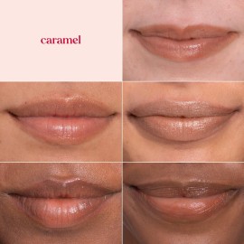 Burt\'s Bees Shimmer Lip Tint Set, Tinted Lip Balm Stick, Moisturizing for All Day Hydration with Natural Origin Glowy Pigmented Finish & Buildable Color, Caramel (4-Pack) Burt\'s Bees Shimmer Lip Tint Set, Tinted Lip Balm Stick, Moisturizing for All Day Hydration with Natural Origin Glowy Pigmented Finish & Buildable Color, Caramel (4-Pack)