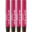 Burt\'s Bees Shimmer Lip Tint Set, Tinted Lip Balm Stick, Moisturizing for All Day Hydration with Natural Origin Glowy Pigmented Finish & Buildable Color, Rhubarb (4-Pack)