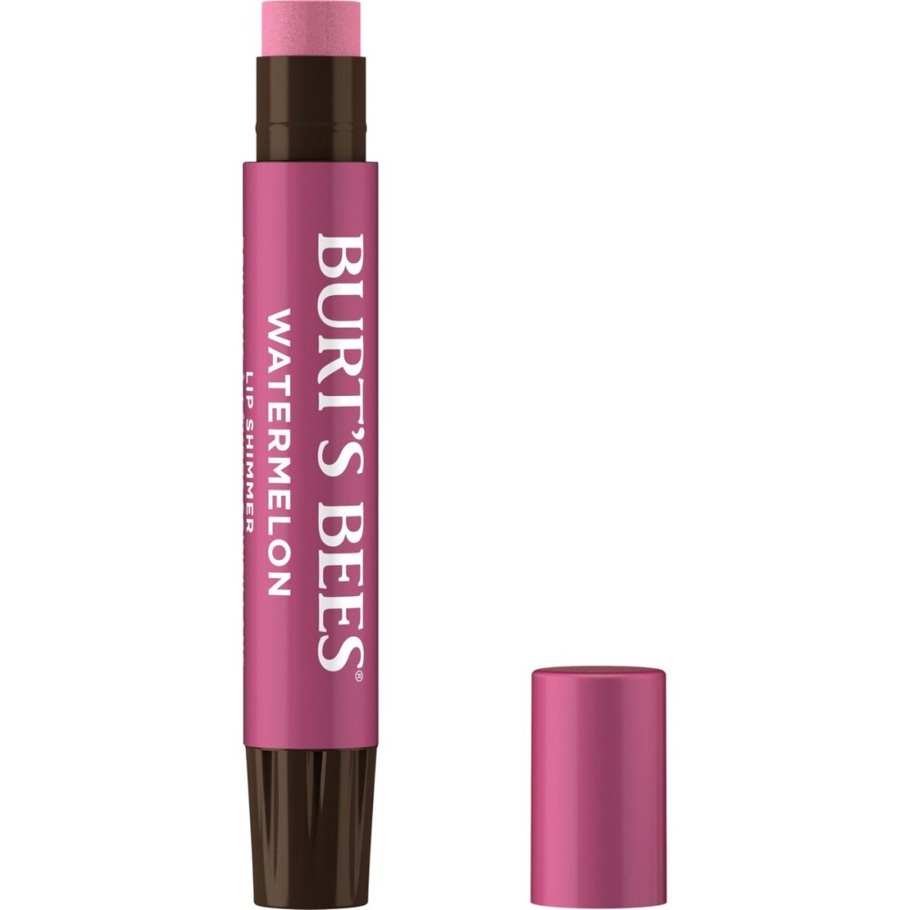 Burts Bees Lip Shimmer Watermelon; Warm, Luminescent Color; High Impact, Instant Moisture; with Shea and Cocoa Butters; 100% Natural Origin; 4 Tube, 0.09 Oz. (Packaging May Vary) Burts Bees Lip Shimmer Watermelon; Warm, Luminescent Color; High Impact, Instant Moisture; with Shea and Cocoa Butters; 100% Natural Origin; 4 Tube, 0.09 Oz. (Packaging May Vary)