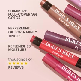 Burts Bees Lip Shimmer Watermelon; Warm, Luminescent Color; High Impact, Instant Moisture; with Shea and Cocoa Butters; 100% Natural Origin; 4 Tube, 0.09 Oz. (Packaging May Vary) Burts Bees Lip Shimmer Watermelon; Warm, Luminescent Color; High Impact, Instant Moisture; with Shea and Cocoa Butters; 100% Natural Origin; 4 Tube, 0.09 Oz. (Packaging May Vary)