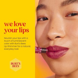 Burts Bees Lip Shimmer Watermelon; Warm, Luminescent Color; High Impact, Instant Moisture; with Shea and Cocoa Butters; 100% Natural Origin; 4 Tube, 0.09 Oz. (Packaging May Vary) Burts Bees Lip Shimmer Watermelon; Warm, Luminescent Color; High Impact, Instant Moisture; with Shea and Cocoa Butters; 100% Natural Origin; 4 Tube, 0.09 Oz. (Packaging May Vary)