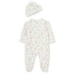 Little Me Baby Girls And Hat Footie, Ivory Rose, Newborn US