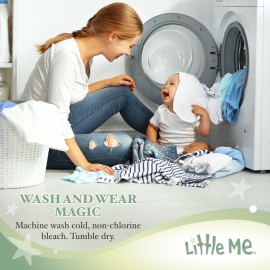 Little Me Baby Girls And Hat Footie, Ivory Rose, Newborn US