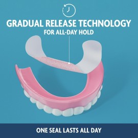 Sea Bond Secure Denture Adhesive Seals, Original Uppers, Zinc-Free, All-Day-Hold, Mess-Free, 30 Count (Pack of 1) Sea Bond Secure Denture Adhesive Seals, Original Uppers, Zinc-Free, All-Day-Hold, Mess-Free, 30 Count (Pack of 1)