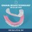 Sea Bond Secure Denture Adhesive Seals, Original Uppers, Zinc-Free, All-Day-Hold, Mess-Free, 30 Count (Pack of 1)