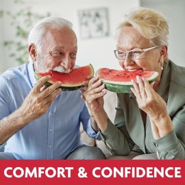 Sea Bond Secure Denture Adhesive Seals, Fresh Mint Uppers, Zinc-Free, All-Day-Hold, Mess-Free, 30 Count (Pack of 1) Sea Bond Secure Denture Adhesive Seals, Fresh Mint Uppers, Zinc-Free, All-Day-Hold, Mess-Free, 30 Count (Pack of 1)