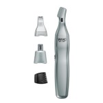 Wahl Mens Nose Hair Trimmer, for Eyebrows, Neckline, Nose & Ear Hair, Precision Detail Trimming with Interchangeable Heads, Battery Included - Model 5545-400