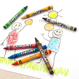 Cra-Z-Art 24ct Crayons Pack, Perfect Back to School Essential, Art Supplies for Coloring Fun, Ages 3 and Up Cra-Z-Art 24ct Crayons Pack, Perfect Back to School Essential, Art Supplies for Coloring Fun, Ages 3 and Up