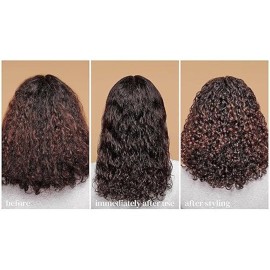 Ouidad Moisture Lock Leave In Conditioner for Curly Hair - 8.5 fl oz, Hydrating Hair Detangler, 2-in-1 Moisturizing Conditioner & Primer for Soft, Hydrated Curls, All Curl Types