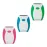 PALMPERFECT Electric Shaver for Women - Wet & Dry Bikini Trimmer for Women - Cordless Hair Removal Electric Razor for Legs, Underarms, Face (Color May Vary)
