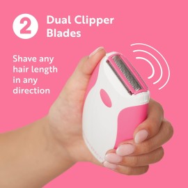 PALMPERFECT Electric Shaver for Women - Wet & Dry Bikini Trimmer for Women - Cordless Hair Removal Electric Razor for Legs, Underarms, Face (Color May Vary) PALMPERFECT Electric Shaver for Women - Wet & Dry Bikini Trimmer for Women - Cordless Hair Removal Electric Razor for Legs, Underarms, Face (Color May Vary)