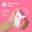 PALMPERFECT Electric Shaver for Women - Wet & Dry Bikini Trimmer for Women - Cordless Hair Removal Electric Razor for Legs, Underarms, Face (Color May Vary)