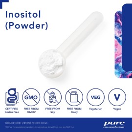 Pure Encapsulations Inositol (Powder) - Supplement to Support Energy, Nervous System & Ovarian Function* - with Myo-Inositol - 8.8 Ounces Pure Encapsulations Inositol (Powder) - Supplement to Support Energy, Nervous System & Ovarian Function* - with Myo-Inositol - 8.8 Ounces