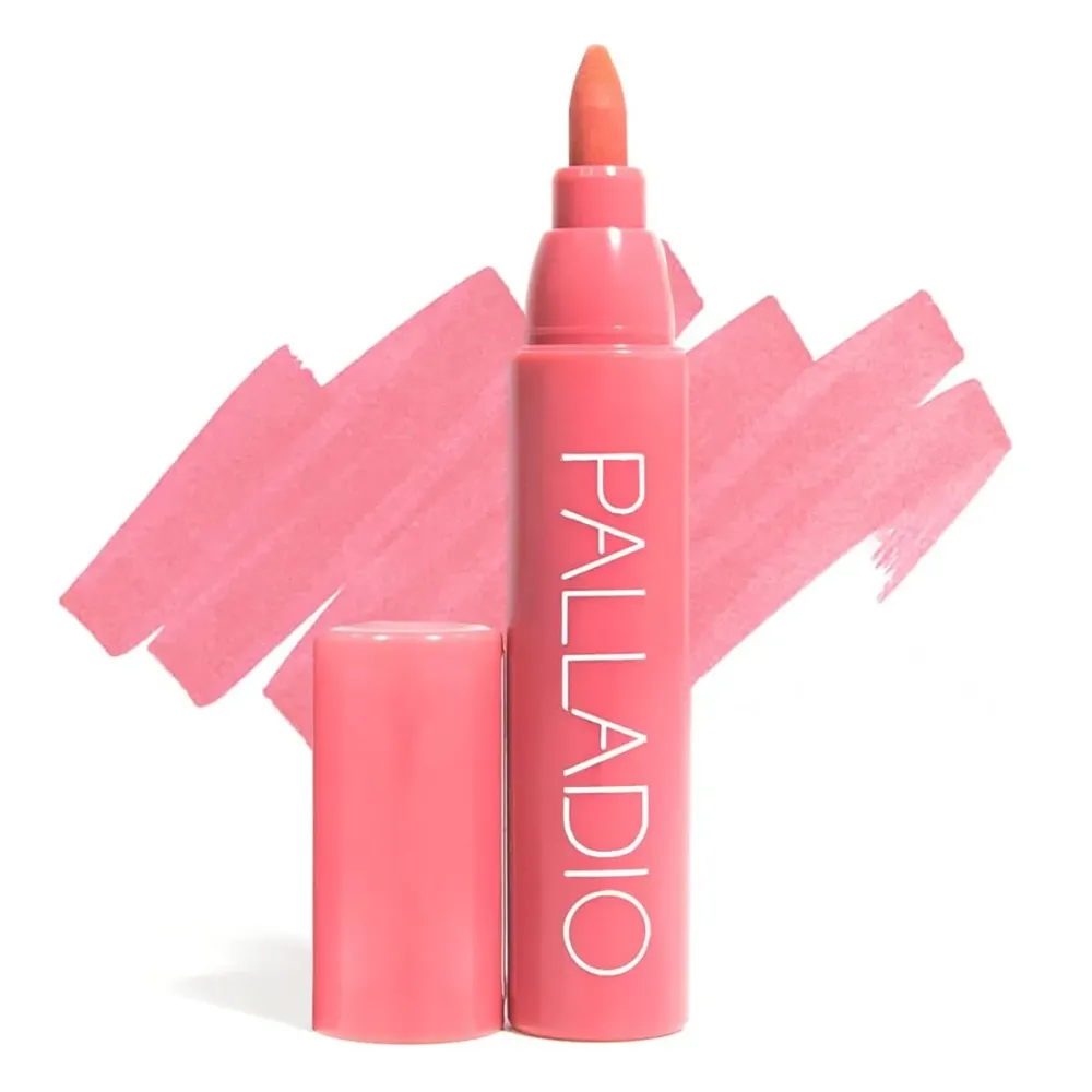 Palladio Lip Stain, Hydrating and Waterproof Formula, Matte Color Look, Long-lasting All Day Wear Lip Color, Smudge Proof Natural Finish, Precise Chisel Tip Marker, Pinky Palladio Lip Stain, Hydrating and Waterproof Formula, Matte Color Look, Long-lasting All Day Wear Lip Color, Smudge Proof Natural Finish, Precise Chisel Tip Marker, Pinky