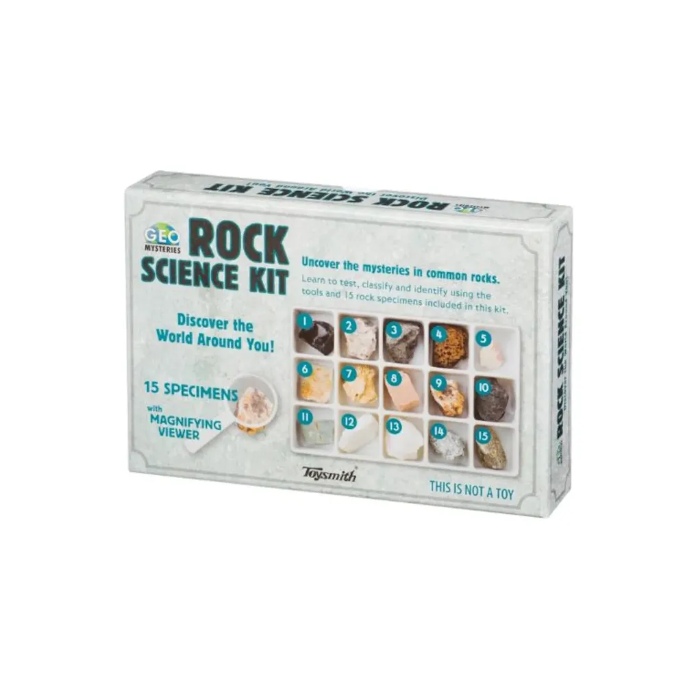 STEM Toy Rock Science Kit Geology Mineral Specimen For Kid Geologists STEM Toy Rock Science Kit Geology Mineral Specimen For Kid Geologists