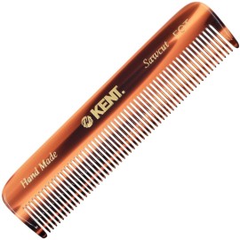 Kent A FOT Handmade Fine Tooth Beard Comb - Pocket Travel Comb for Fine Hair and Beard Care. Ideal for Styling and Grooming Kent A FOT Handmade Fine Tooth Beard Comb - Pocket Travel Comb for Fine Hair and Beard Care. Ideal for Styling and Grooming