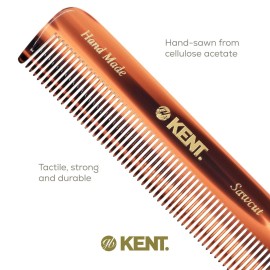 Kent A FOT Handmade Fine Tooth Beard Comb - Pocket Travel Comb for Fine Hair and Beard Care. Ideal for Styling and Grooming Kent A FOT Handmade Fine Tooth Beard Comb - Pocket Travel Comb for Fine Hair and Beard Care. Ideal for Styling and Grooming