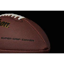 Wilson NFL Super Grip Composite Football - Junior Size, Brown Wilson NFL Super Grip Composite Football - Junior Size, Brown