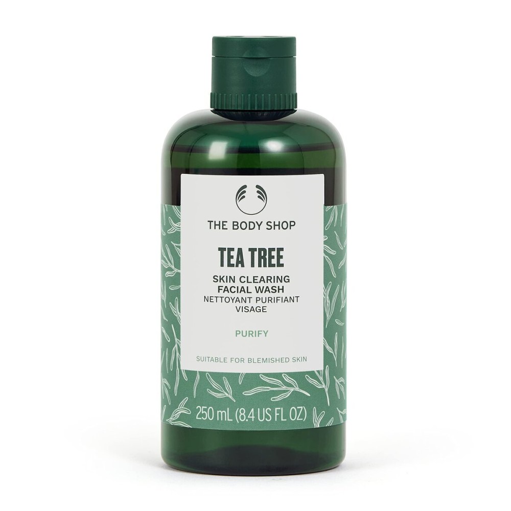 The Body Shop Tea Tree Skin Clearing Facial Wash - Purifying Vegan Face Wash For Oily, Blemished Skin - 8.4 oz The Body Shop Tea Tree Skin Clearing Facial Wash - Purifying Vegan Face Wash For Oily, Blemished Skin - 8.4 oz