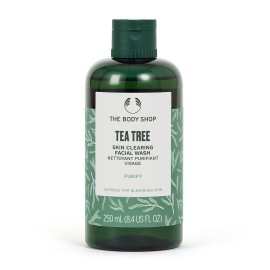The Body Shop Tea Tree Skin Clearing Facial Wash - Purifying Vegan Face Wash For Oily, Blemished Skin - 8.4 oz