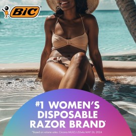 BIC Soleil Smooth Scented Women\'s Disposable 3 Blade Razors, Travel Size Toiletries, Ideal Gift for Women, 4-Pack BIC Soleil Smooth Scented Women\'s Disposable 3 Blade Razors, Travel Size Toiletries, Ideal Gift for Women, 4-Pack