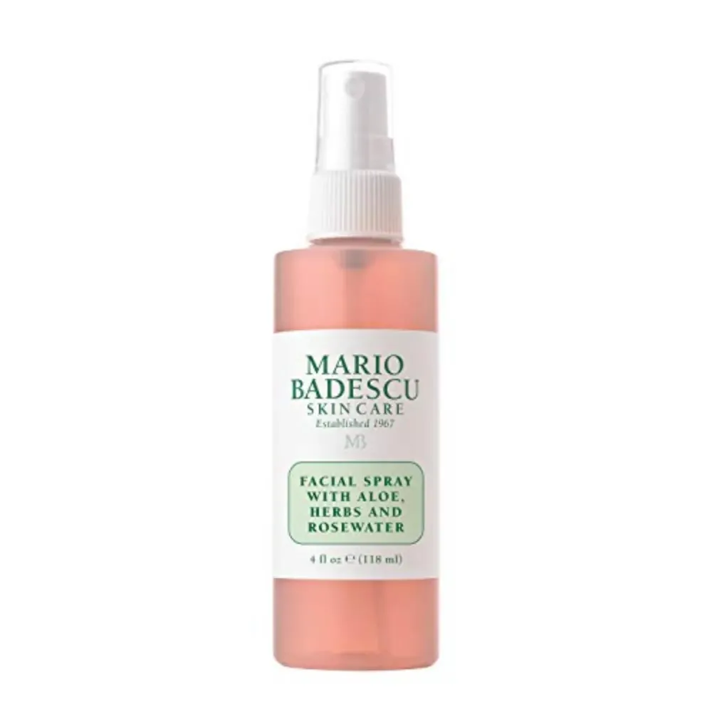 Mario Badescu Facial Spray with Aloe, Herbs and Rose Water for All Skin Types, Face Mist that Hydrates, Rejuvenates & Clarifies, 4 FL OZ Mario Badescu Facial Spray with Aloe, Herbs and Rose Water for All Skin Types, Face Mist that Hydrates, Rejuvenates & Clarifies, 4 FL OZ
