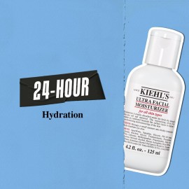 Kiehl\'s Ultra Facial Moisturizer, for Easy Daily Hydration, Infused with Squalane and Glycerin, Replenishes Moisture Barrier and Softens Skin, Suitable for All Skin Types, Fragrance-Free - 4.2 fl oz Kiehl\'s Ultra Facial Moisturizer, for Easy Daily Hydration, Infused with Squalane and Glycerin, Replenishes Moisture Barrier and Softens Skin, Suitable for All Skin Types, Fragrance-Free - 4.2 fl oz