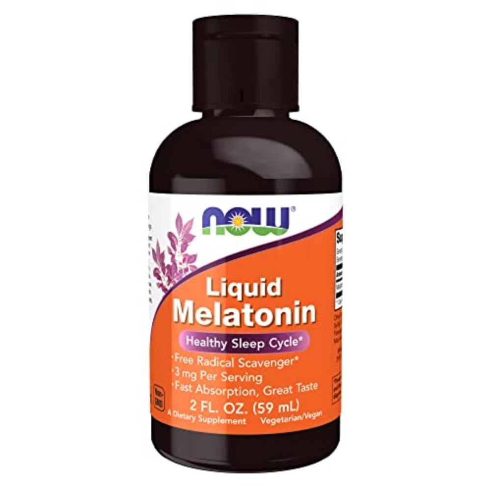 NOW Foods Supplements, Liquid Melatonin, 3 mg Per Serving, Fast Absorbtion and Great Taste, 2-Ounces NOW Foods Supplements, Liquid Melatonin, 3 mg Per Serving, Fast Absorbtion and Great Taste, 2-Ounces
