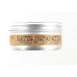 TIGI Bed Head for Men Matte Separation Workable Wax, 3 Ounce