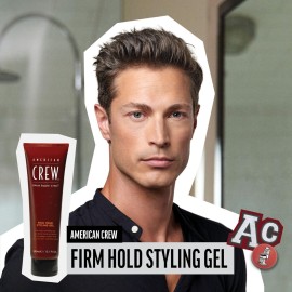 American Crew Men\'s Hair Styling Gel, Firm Hold, Non-Flaking, 33.8 Fl Oz, 33.8 fl oz American Crew Men\'s Hair Styling Gel, Firm Hold, Non-Flaking, 33.8 Fl Oz, 33.8 fl oz