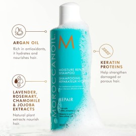 Moroccanoil Moisture Repair Shampoo, 8.5 Fl Oz Moroccanoil Moisture Repair Shampoo, 8.5 Fl Oz