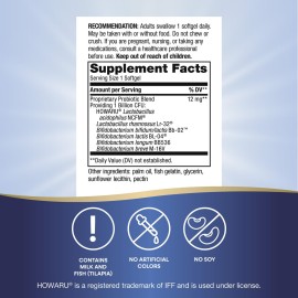 Nature\'s Way Complete Probiotic Pearls, Supports Digestive Balance*, 1 Billion Live Cultures, Supplement for Men and Women, No Refrigeration Required, 90 softgels (Packaging May Vary) Nature\'s Way Complete Probiotic Pearls, Supports Digestive Balance*, 1 Billion Live Cultures, Supplement for Men and Women, No Refrigeration Required, 90 softgels (Packaging May Vary)