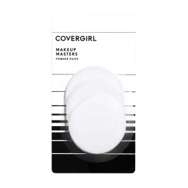 COVERGIRL Makeup Masters Powder Puffs, 3 ct, White COVERGIRL Makeup Masters Powder Puffs, 3 ct, White