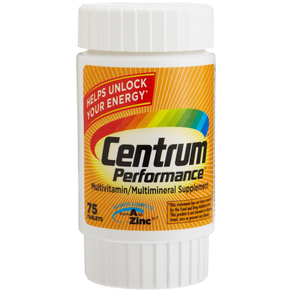 Centrum Performance Vitamins, 75 ct Centrum Performance Vitamins, 75 ct