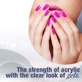 IBD Hard Gel, LED/UV Builder Gel - Clear, Strong Acrylic Finish, Perfect for Nail Extensions, Sculpting & Overlays, Professional Quality, 2 oz, 1-pack IBD Hard Gel, LED/UV Builder Gel - Clear, Strong Acrylic Finish, Perfect for Nail Extensions, Sculpting & Overlays, Professional Quality, 2 oz, 1-pack