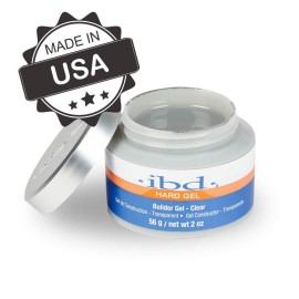 IBD Hard Gel, LED/UV Builder Gel - Clear, Strong Acrylic Finish, Perfect for Nail Extensions, Sculpting & Overlays, Professional Quality, 2 oz, 1-pack IBD Hard Gel, LED/UV Builder Gel - Clear, Strong Acrylic Finish, Perfect for Nail Extensions, Sculpting & Overlays, Professional Quality, 2 oz, 1-pack