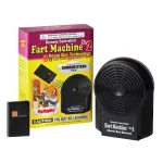 T.J. Wisemen, Inc. Remote Controlled Fart Machine 2 with Boom Box Technology - 15 Realistic Sounds - Wireless with 100 ft Range