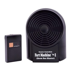 T.J. Wisemen, Inc. Remote Controlled Fart Machine 2 with Boom Box Technology - 15 Realistic Sounds - Wireless with 100 ft Range T.J. Wisemen, Inc. Remote Controlled Fart Machine 2 with Boom Box Technology - 15 Realistic Sounds - Wireless with 100 ft Range