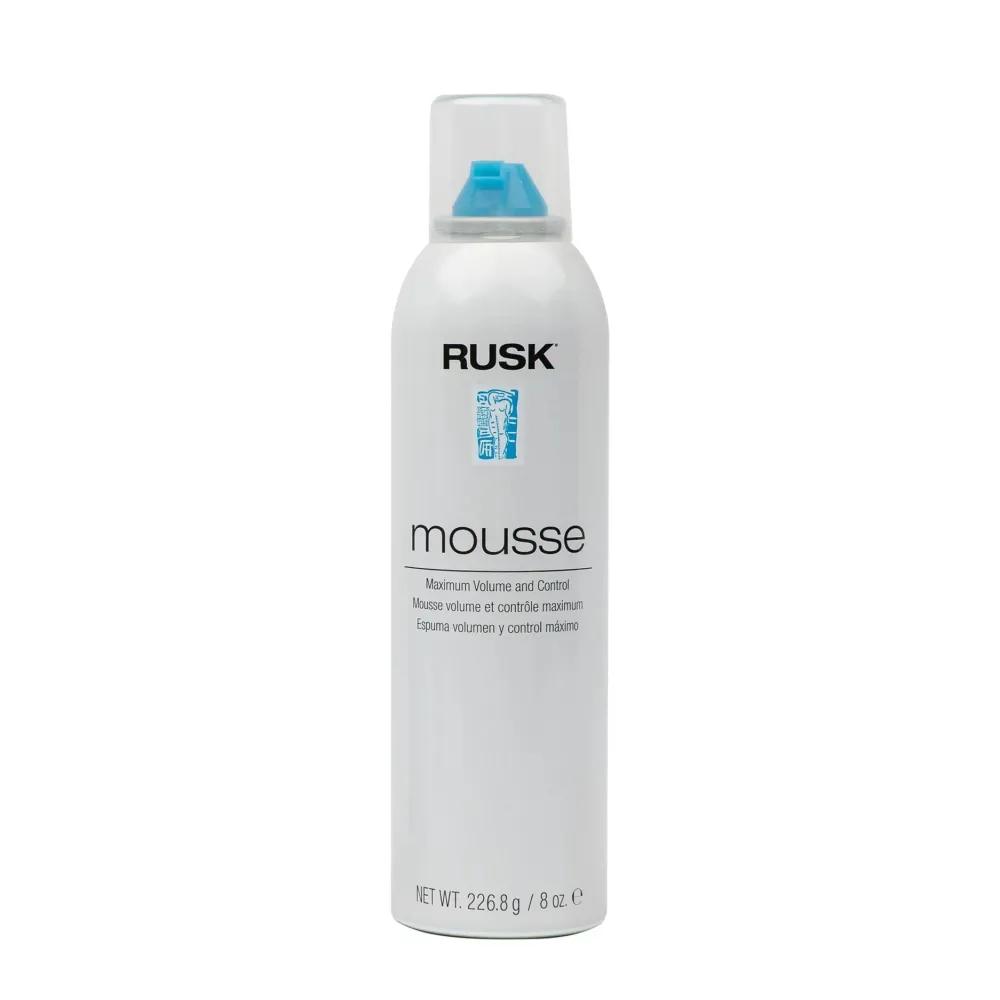 RUSK Designer Collection Mousse Maximum Volume and Control, Firm-Holding Styling Mousse, 8.8 oz