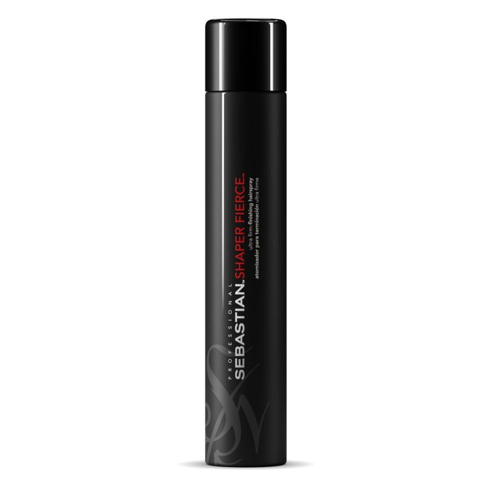Sebastian Professional Shaper Fierce Mini Hairspray | Strong, Ultra-Firm, All Day Hold | 10.6 oz
