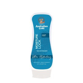Australian Gold Moisture Lock Tan Extender Moisturizing Lotion, 8 Ounce | Nourish Skin and Lock in Color | Enriched with Aloe & Vitamin E