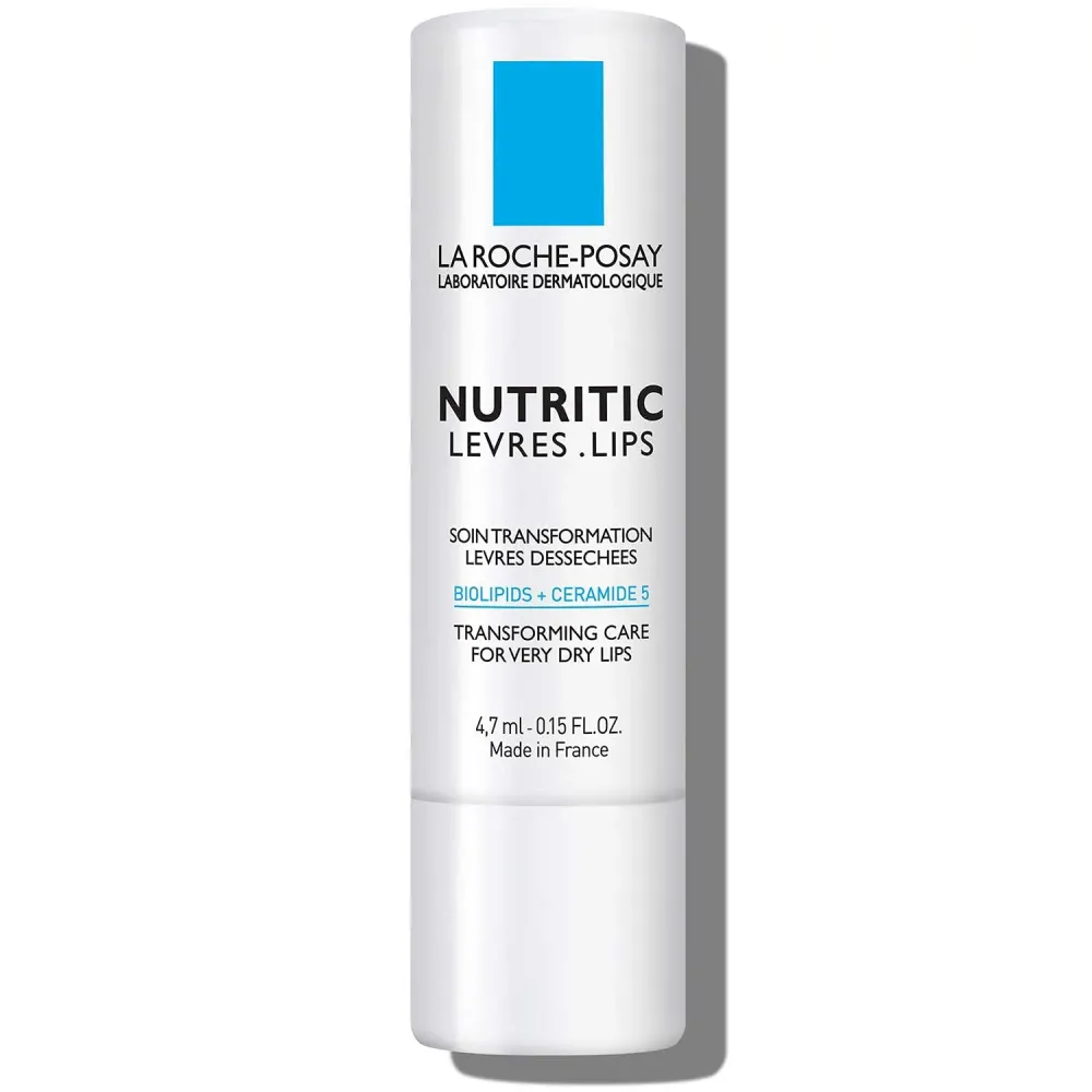 La Roche-Posay Nutritic Lip Balm for Very Dry Lips, Soothes and Repairs Chapped Lips with Shea Butter and Ceramides, 0.15 Fl Oz (Pack of 1) La Roche-Posay Nutritic Lip Balm for Very Dry Lips, Soothes and Repairs Chapped Lips with Shea Butter and Ceramides, 0.15 Fl Oz (Pack of 1)